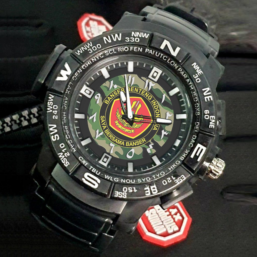 (EXCLUSIVE) Jam Tangan BANSER motif 7 Sport Bagus