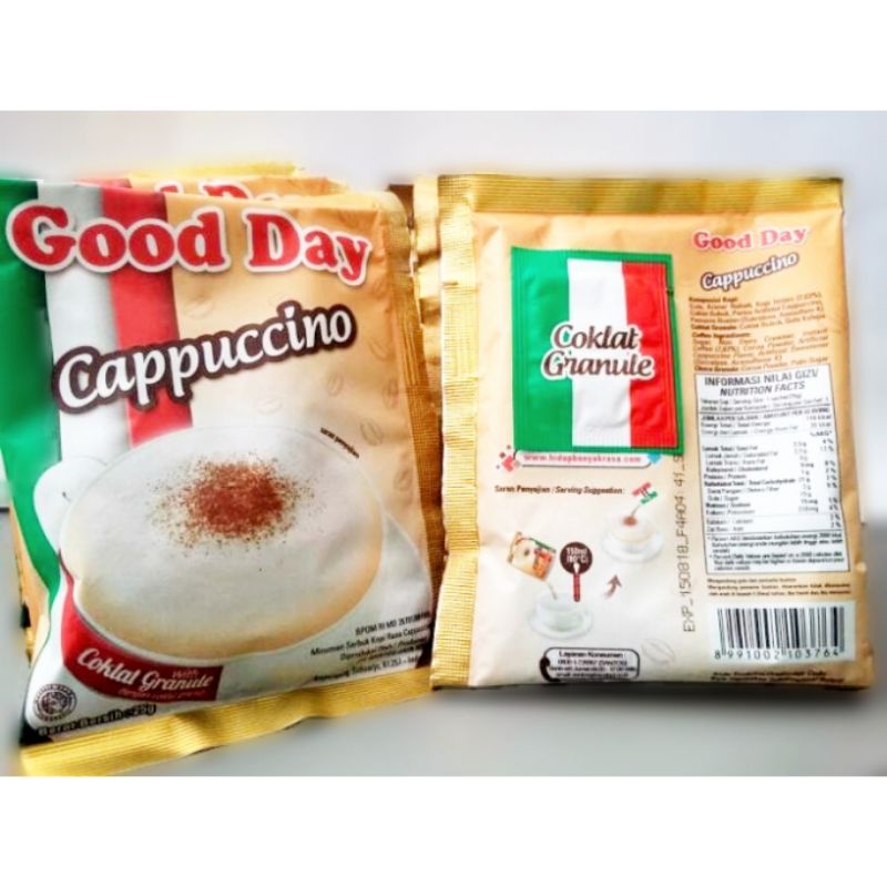 

Good Day Cappucino 10 sachet 25 gram