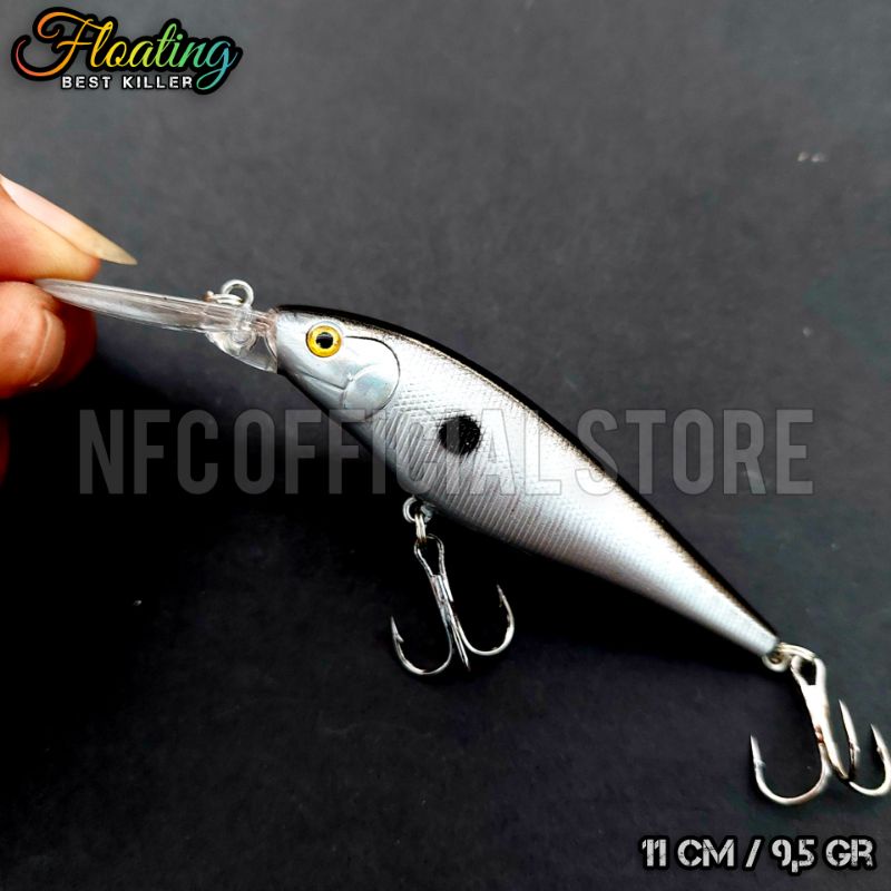 Lure minnow floating 11 cm 9,5 gr LONG CAST Best killer action