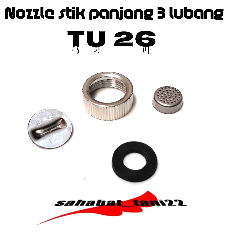 NOZZLE Stik Sprayer Mata 3 Kabut Elektrik Stik Sprayer Nozzle Stik Semprotan Hama Panjang NOZZLE