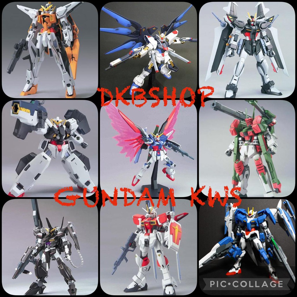 HG 1/144 sword impulse HG 1/144 Gundam Destiny Gundam Gundam Strike Freedom Gundam Kyrios Gundam Dyn