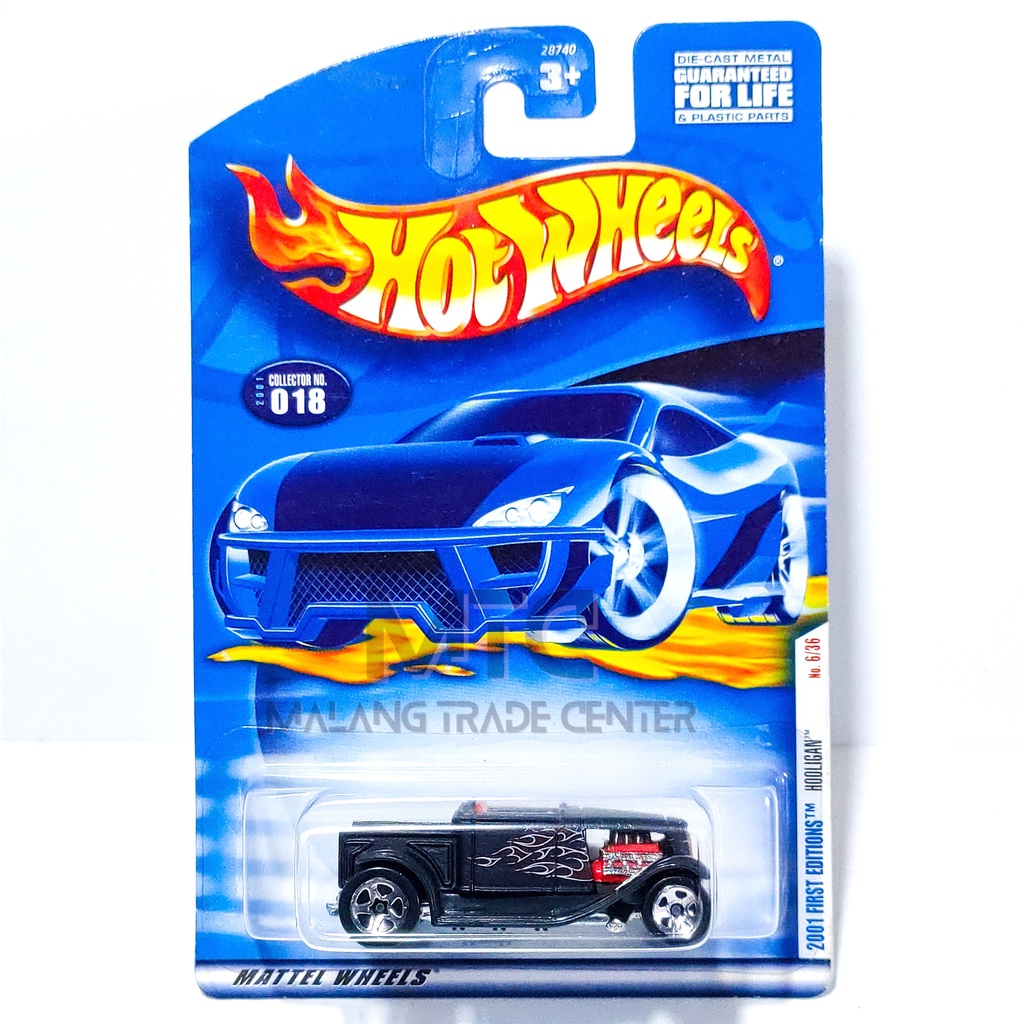 Hot Wheels Hooligan Black 2001