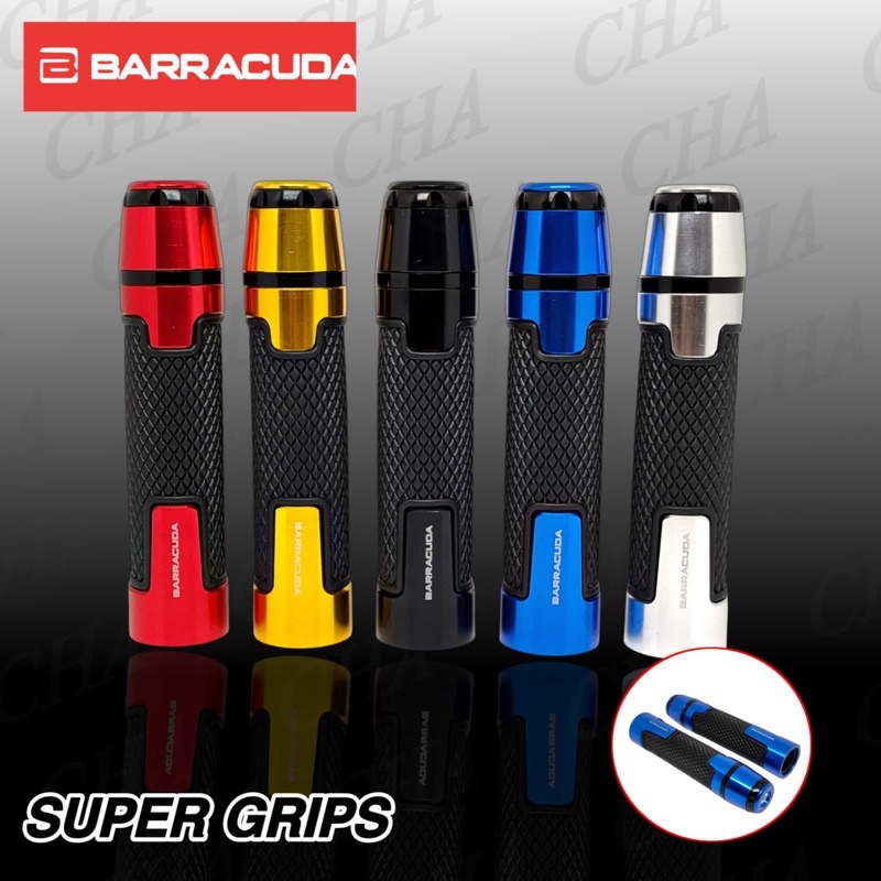 HandGrip Motor Variasi Barracuda Super Grips Dan Akai Racing Grip Berkualitas Harga Termurah