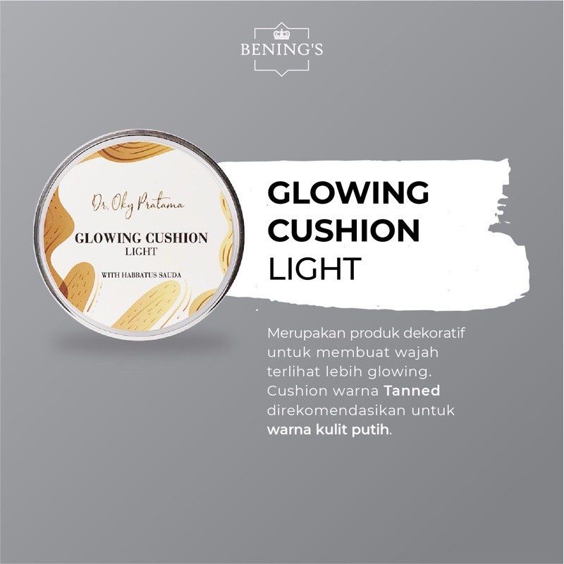 Glowing cushion dr Oky pratama