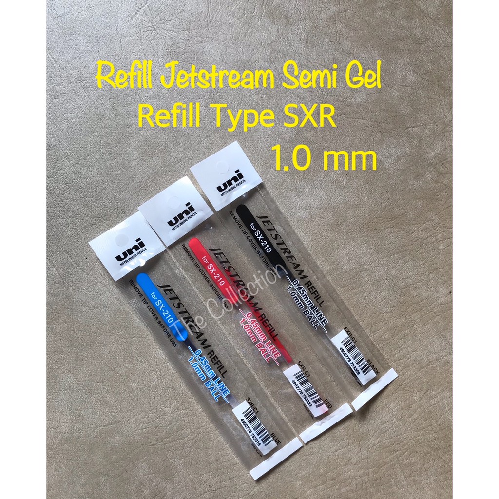 

ATK0603UN REFILL SEMI GEL 1.0 SXR-C1 Jetstream Pulpen isi ulang SXN