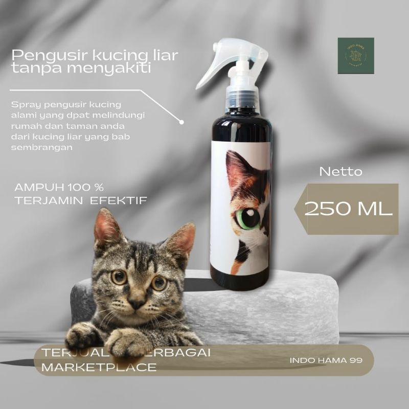 spray cairan pengusir cat Tampa menyakiti kemasan 250ml