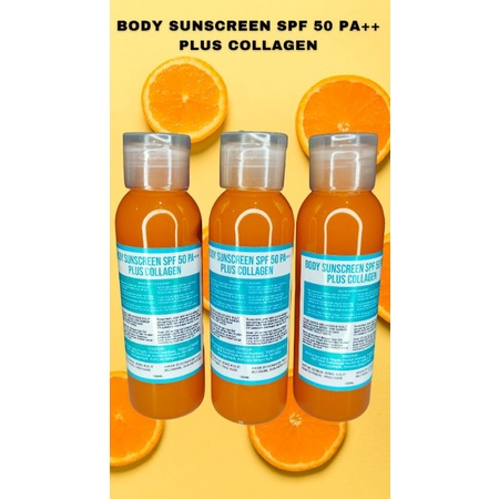 BODY SUNSCREEN SPF 50 PA++ PLUS COLLAGEN 100ML