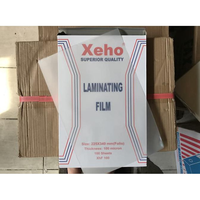 

Ready COD xeho plastik laminating film F4 / laminating folio TERLARIS