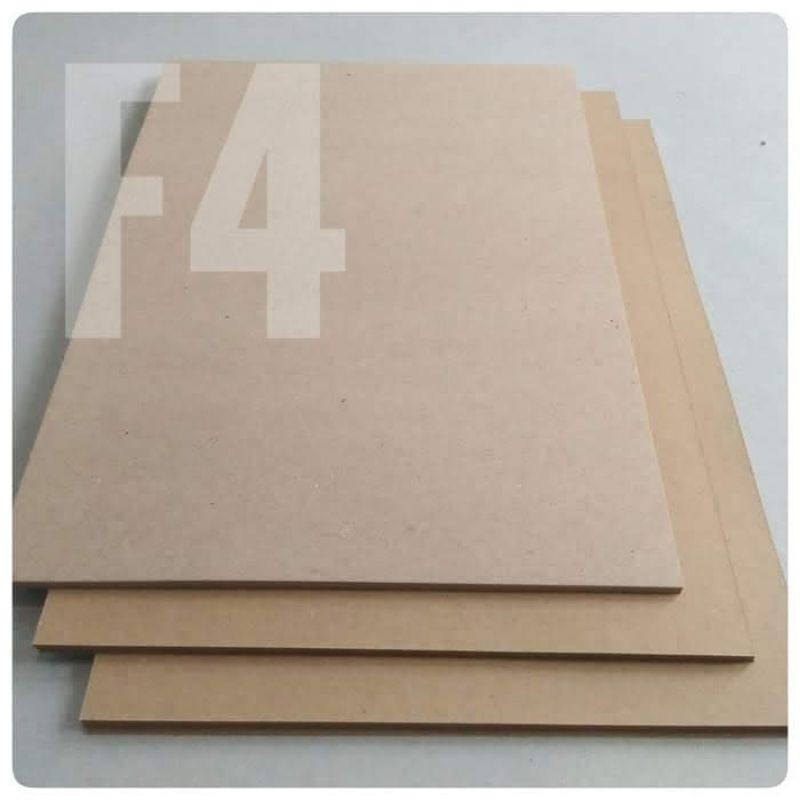 

( 50 Lembar ) Kraft Liner 310 Gsm / Kertas Samson Karton Uk F4/Folio 21.5 cm X 33 cm
