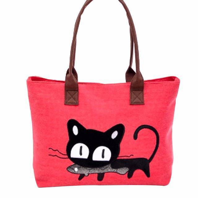 IRT 039 - Tote Bag Cat Eat Fish