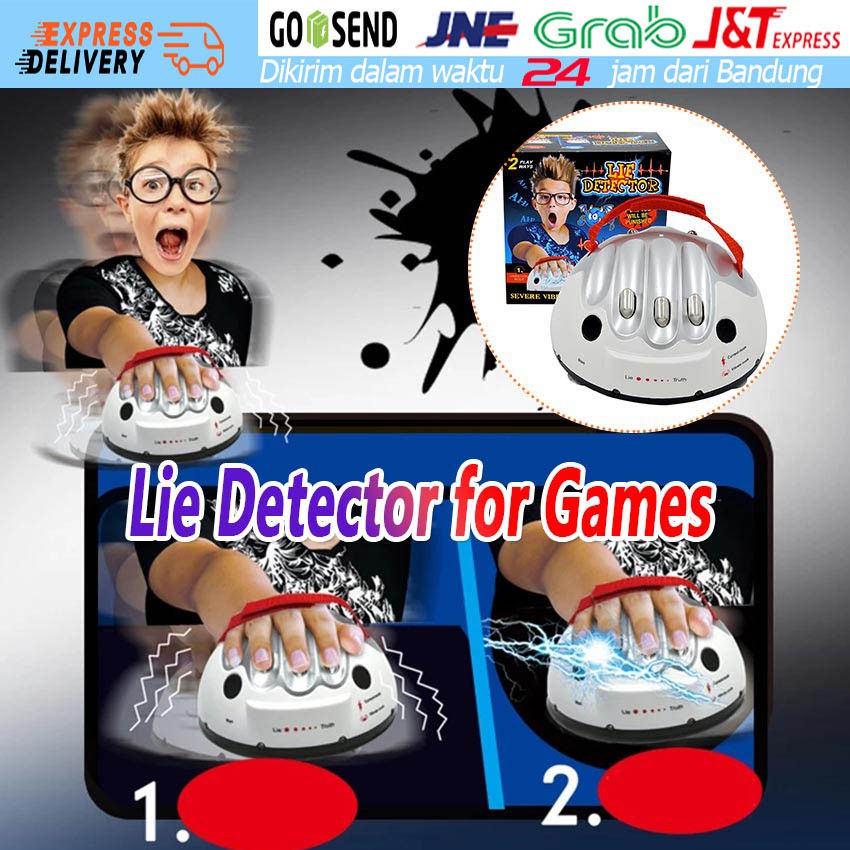 Mainan Pendeteksi Kebohongan / Lie Detector Game / Mainan Lie Detector / Prank Game / Prank toys
