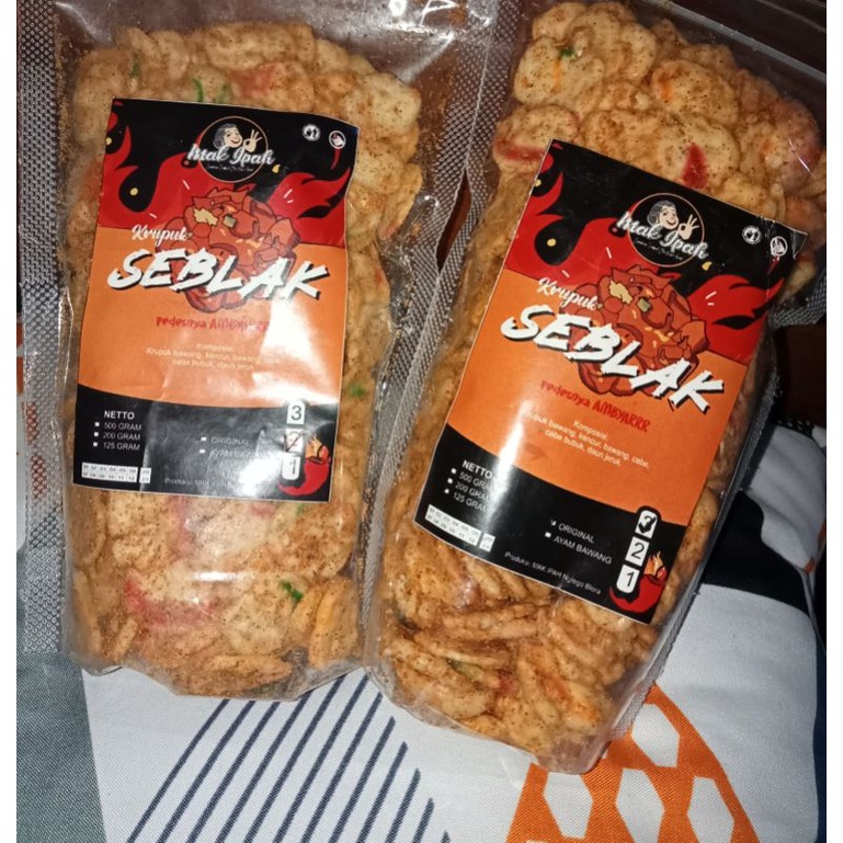 

Krupuk Seblak Mak Ipah 125gr