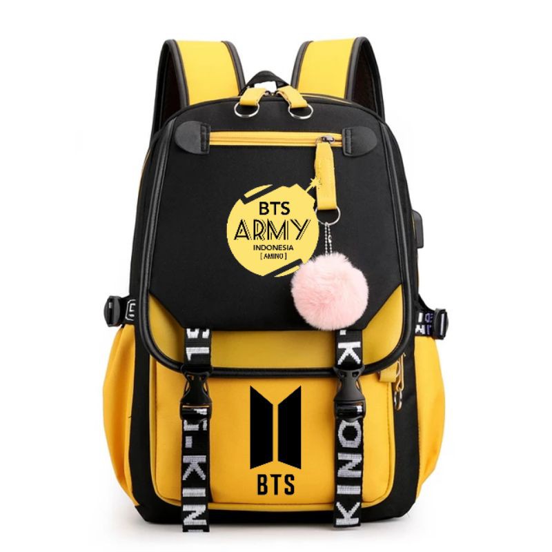 Tas Sekolah Kekinian/ Tas sekolah Anak/ Tas sekolah BTS / BTS pita cod