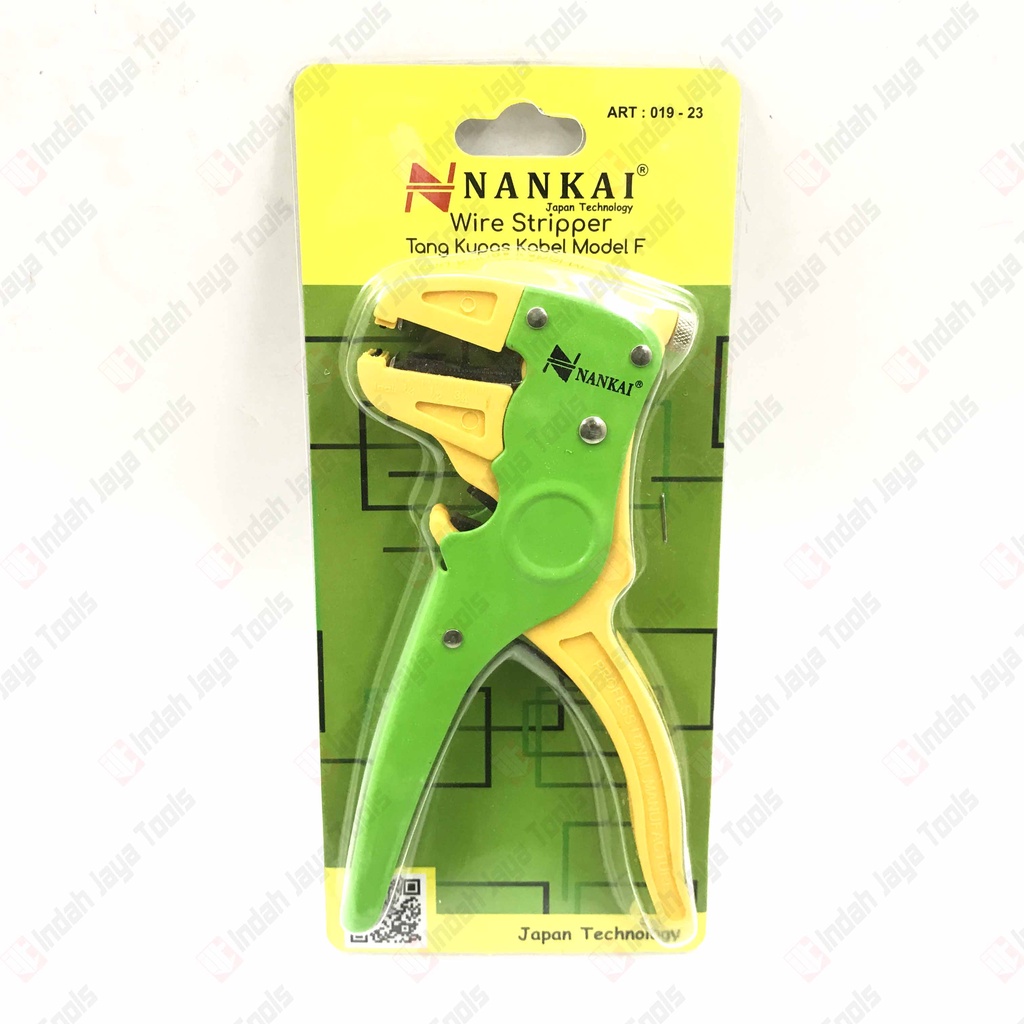 NANKAI 019-23 Tang Kupas Kabel Model F Wire Stripper Serut