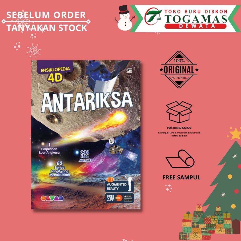 BUKU ENSIKLOPEDIA ANAK // ENSIKLOPEDIA 4D // BUKU 4D // ORIGINAL