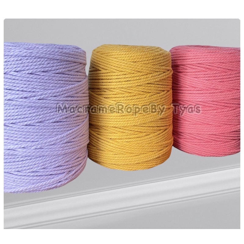 

tali macrame Premium 1kg murah size 4mm