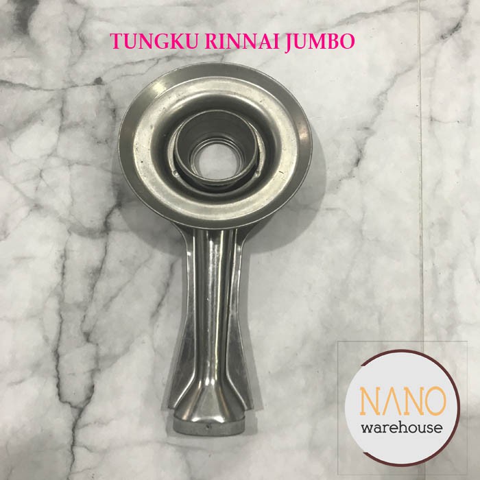 TUNGKU CANGKLONG SPAREPART DUDUKAN BURNER KOMPOR GAS RINNAI JUMBO TURBO TORNADO RI 602 712 BGX