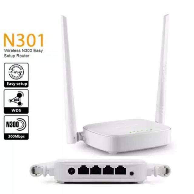 Tenda N301 Wireless N300 Easy Setup Router