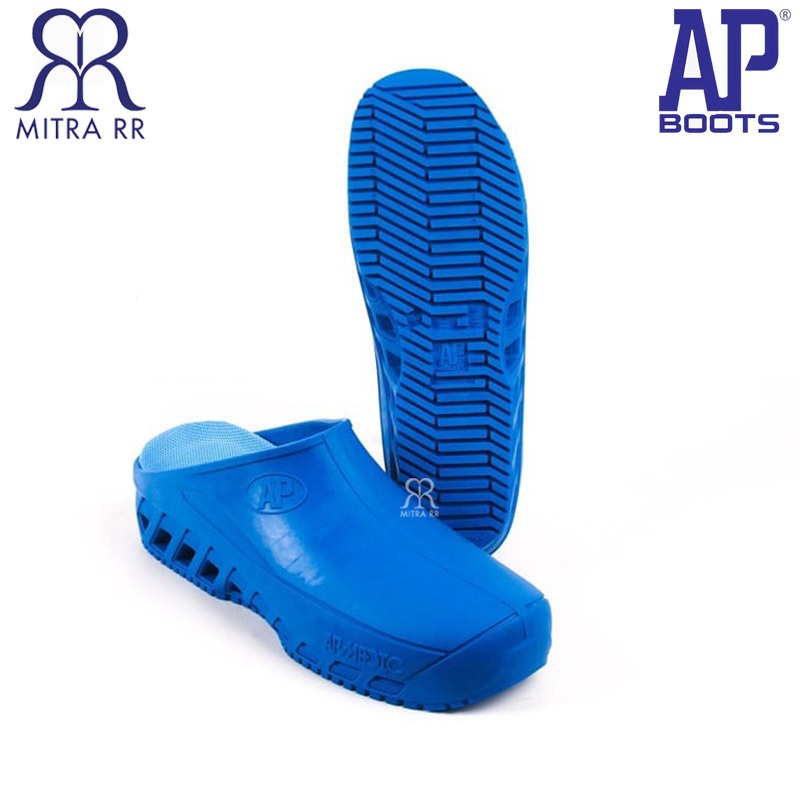 AP BOOT AP MEDIC Sepatu Sandal Medis Karet PVC APD Nakes Klinik Sandal Boot Medis Karet