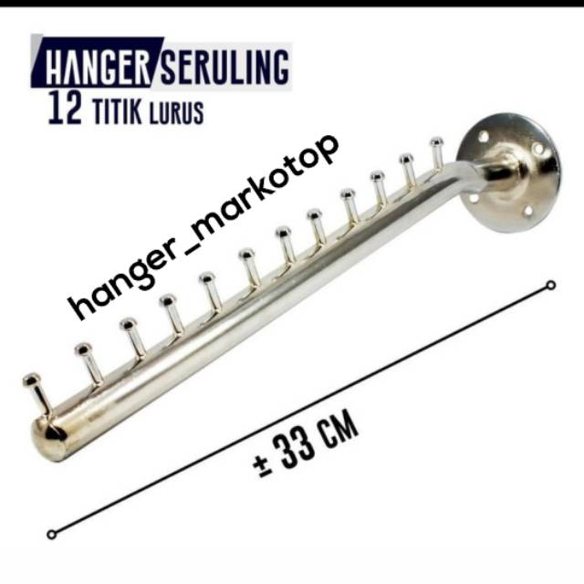 Hanger suling tembok 12paku