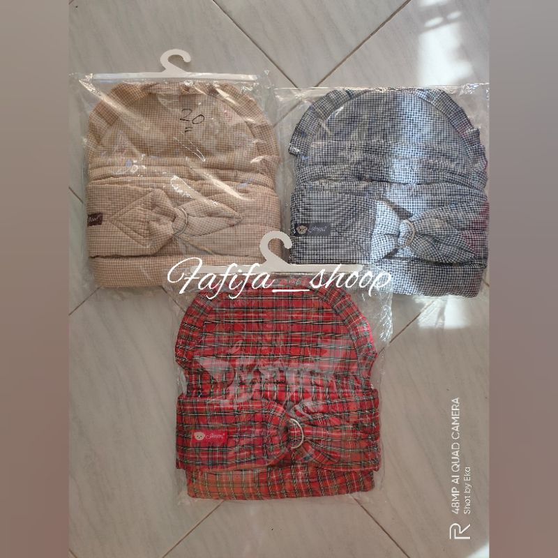 Gendongan Bayi Samping Jessen motif kotak