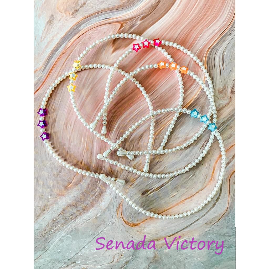 Senada Victory Bandana Mutiara Manik Aksesoris Wanita SVB0031