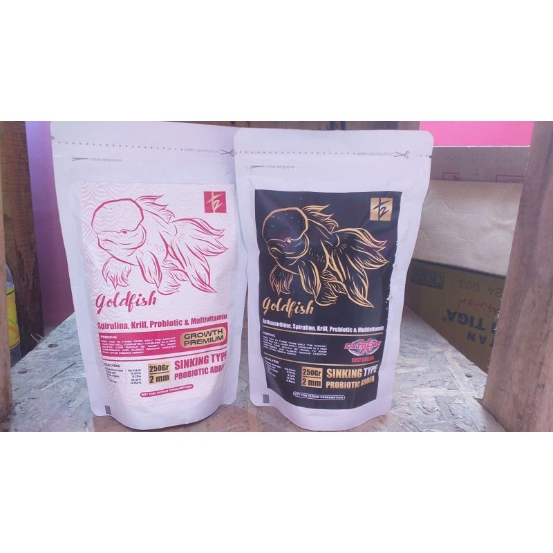 T2 GoldFish Growth Premium Dan T2 GoldFish Extreme Fast Collor