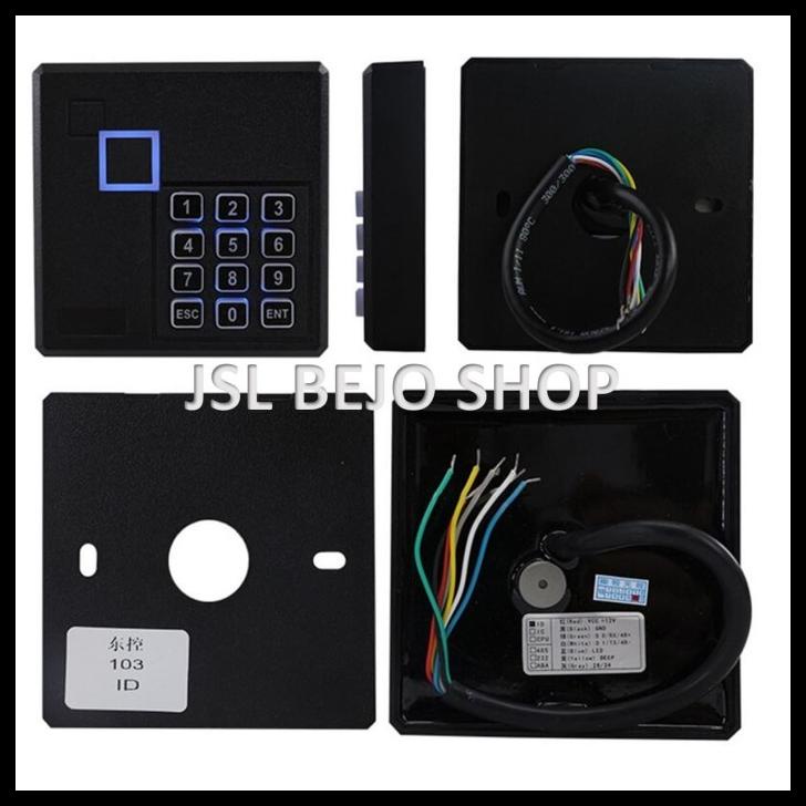 Rfid Mifare 13.56Mhz Access Card Reader Keypad Led Waterproof Ktp