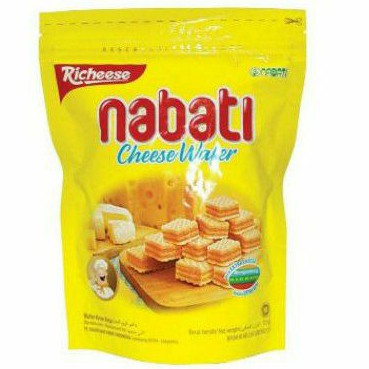 

Richeese NABATI wafer biskuit KEJU CHEESE / RICHOCO COKLAT 115gr