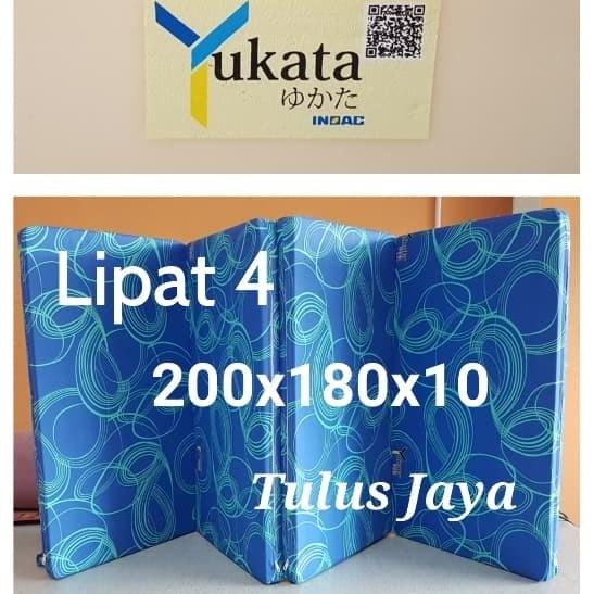 Kasur Lipat INOAC YUKATA 200x180x10 always ready