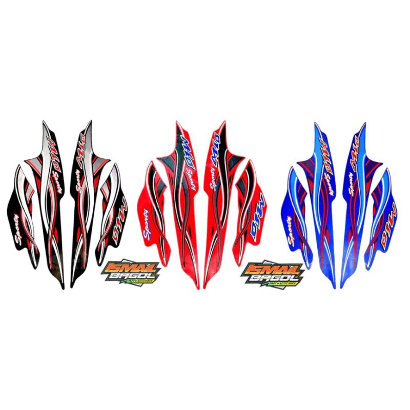 striping Mio sporty 2006 sticker mio sporty 2006