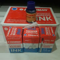 

Tinta Ink Snowman Permanent G12 (Refill INK Biru)