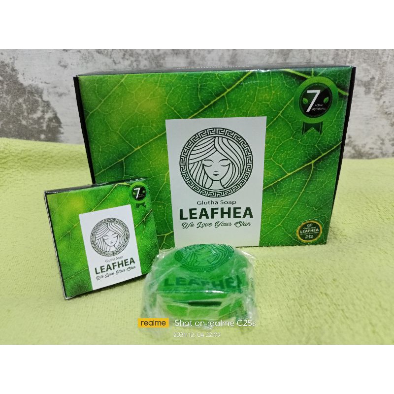 LEAFHEA GLUTA SOAP 100% ORIGINAL