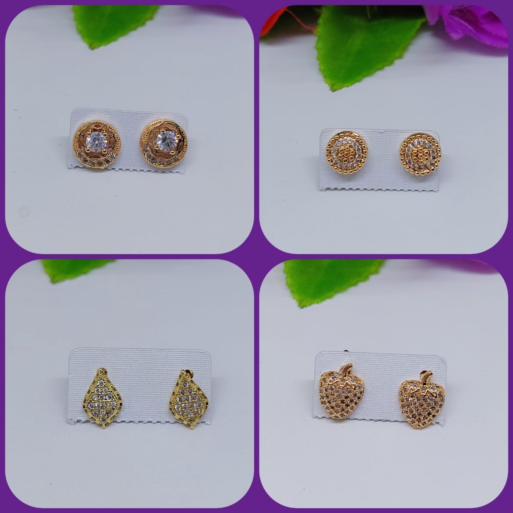 Anting tusuk mata full perhiasan xuping 0210-0215