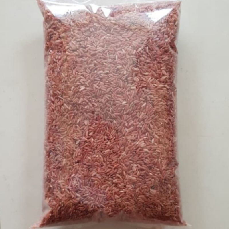 Beras Merah 1 Kg Pakan Burung