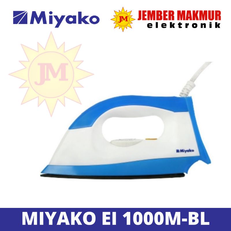 Miyako setrika listrik EI1008 / EI1000 ELECTRIC dry iron SETRIKA MIYAKO