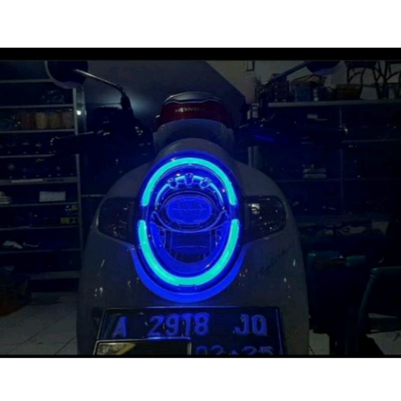 LAMPU DEMON EYES 17,5CM MOBIL MOTOR