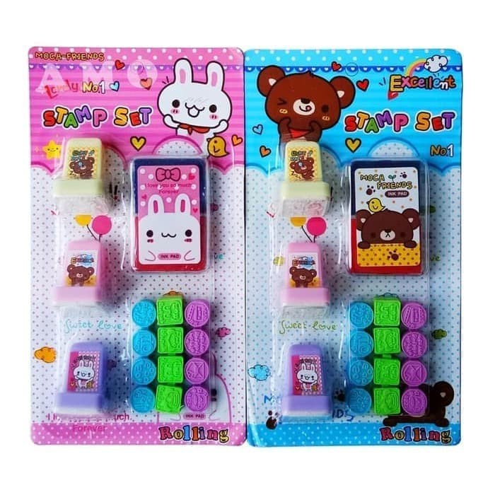 

Mainan Anak Stempel Stamp Set