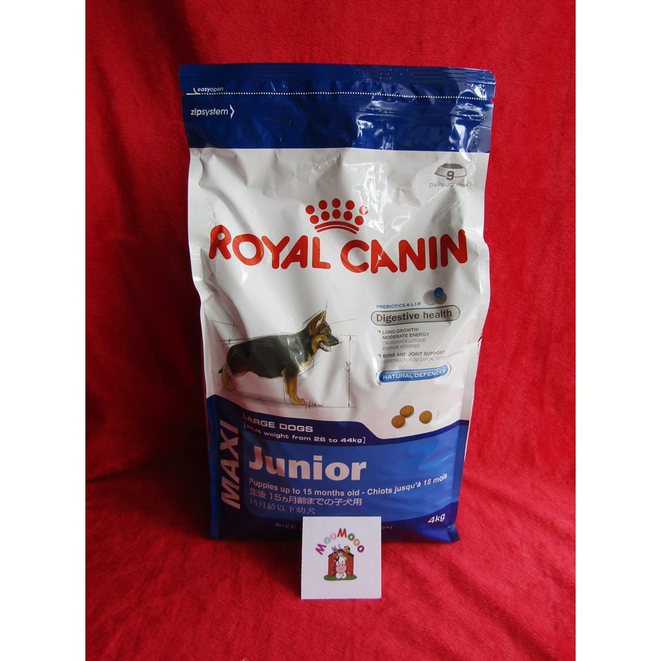 Royal Canin Maxi Junior 4Kg - Makanan Anjing / Dog Food