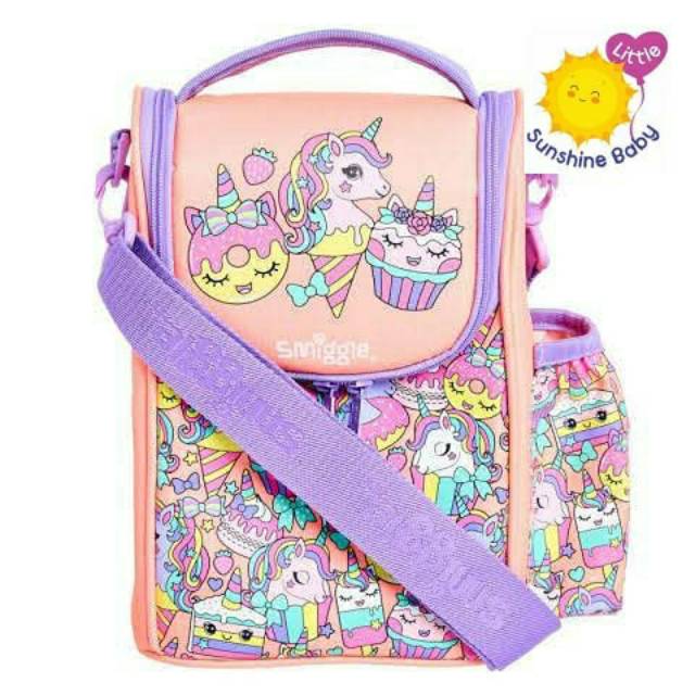 Smiggle Junior Strap Lunch Bag Unicorn - Tas Bekal Smiggle Ori