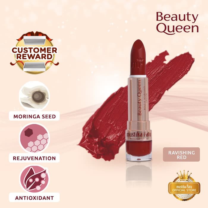Mustika Ratu Beauty Queen Lipstik Shopee Indonesia