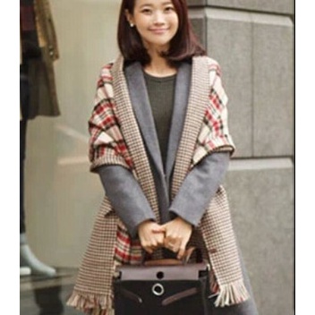 IMPORT REVERSIBLE LONG SCARF WOOL CASHMERE WOMAN MAN KIDS SYAL SELENDANG PANJANG WANITA PRIA MUSIM DINGIN BOLAK BALIK