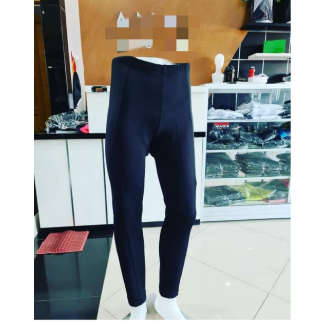 Celana Panjang Polos Celana Roadbike Celana Sepeda Unisex padding gel dan padding busa