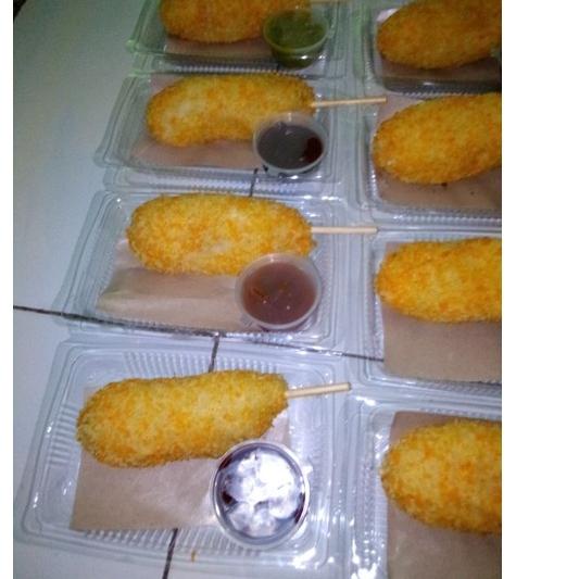 

PENJUALAN CEPAT Jajanan viral Corndog mozzarella