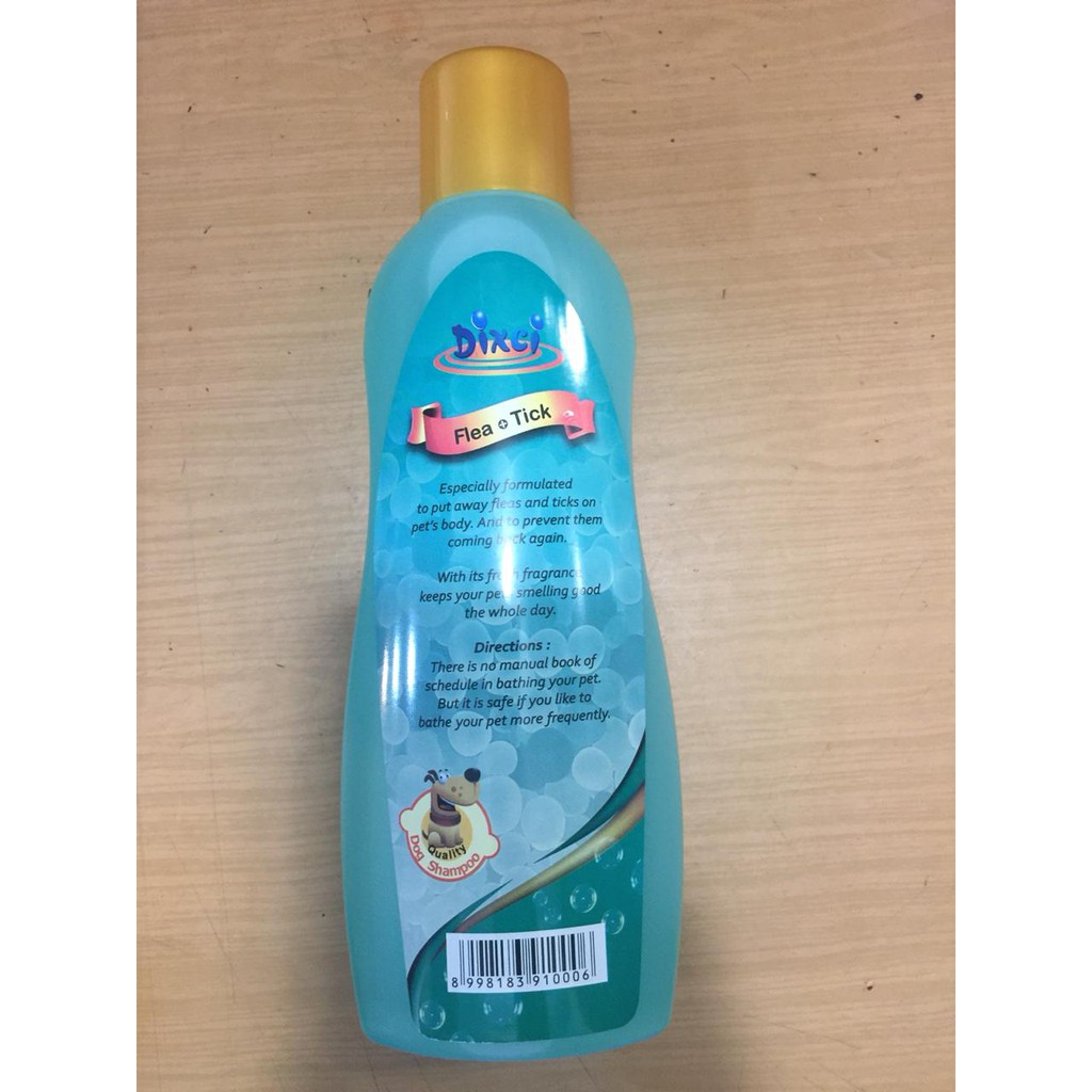 Shampoo Dixci Flea &amp; Tick 600ml Shampo Anti Kutu