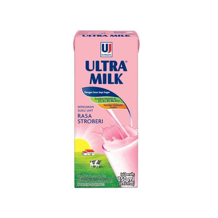 

ULTRA MILK STRAWBERRY 250ML