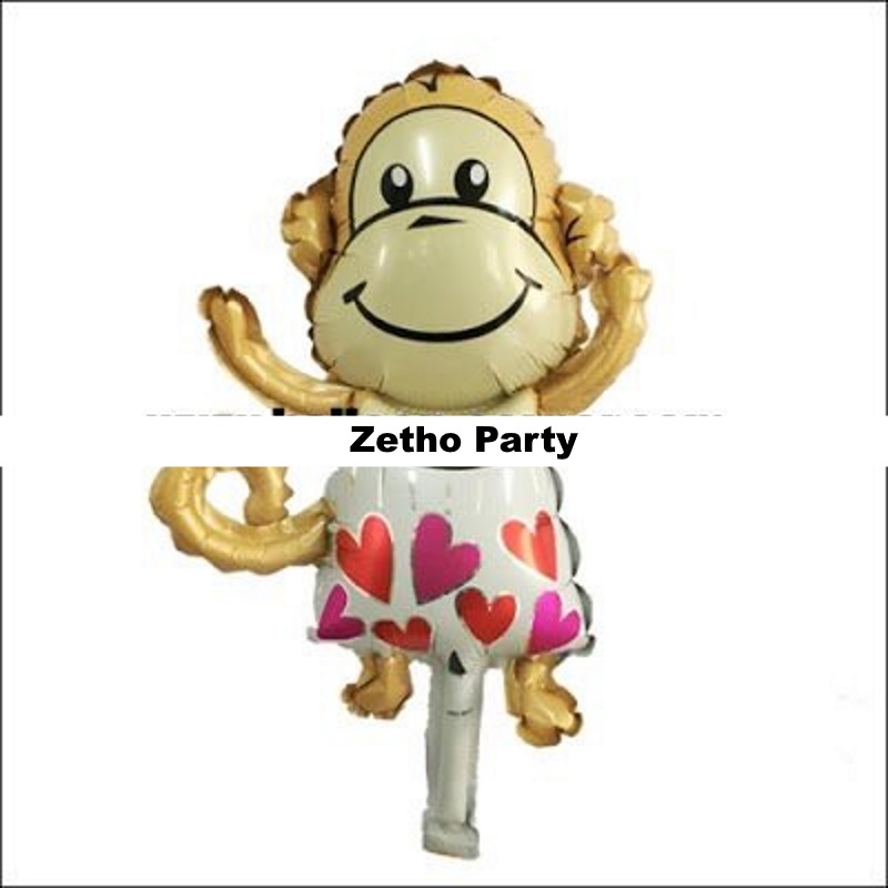 Balon Foil Monyet Mini
