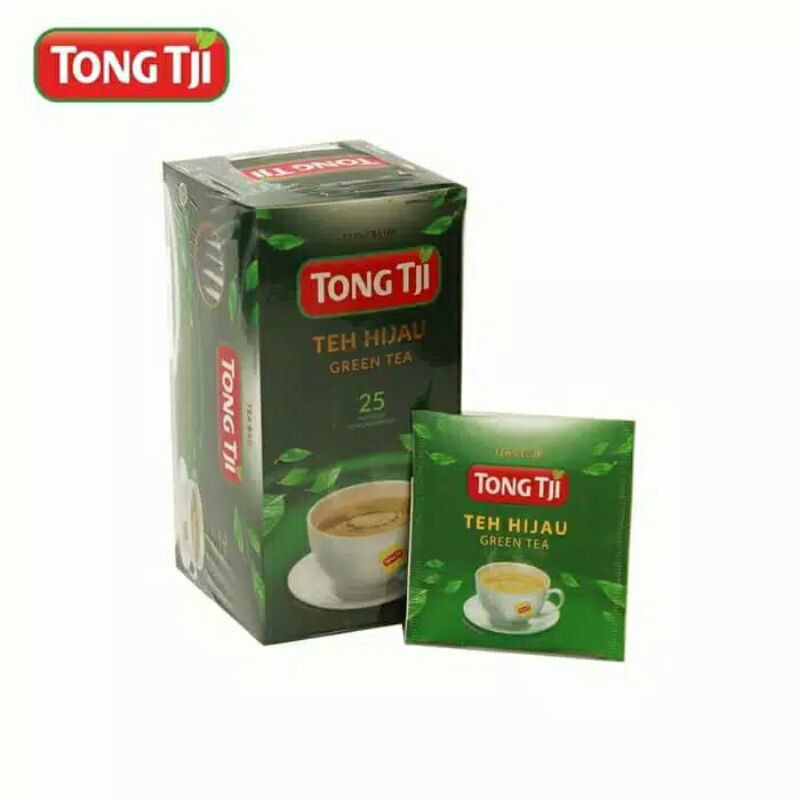 

TEH CELUP TONG TJI Teh Hijau Green Tea - 25 Enveloped @ 2gr