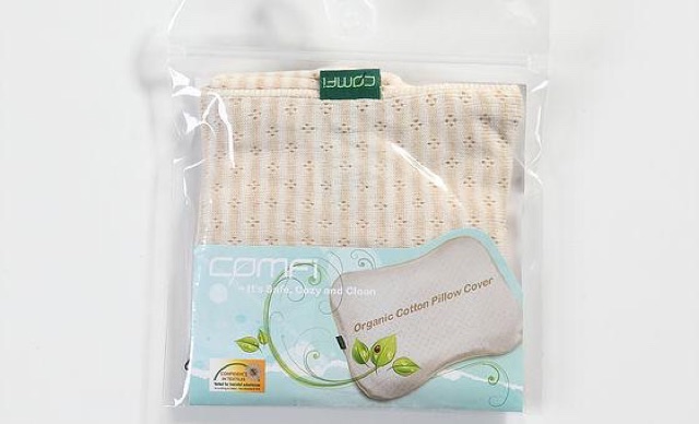 Comfi organic pillow case newborn &amp; kids - sarung bantal