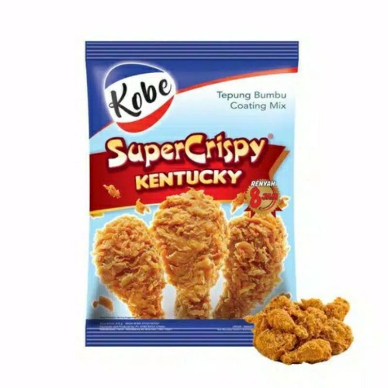 

KOBE TEPUNG BUMBU SUPER CRISPY KENTUCKY 850GR